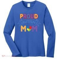 Proud Autism Mom Awareness Gift Women's Long Sleeve Shirt thumb 0