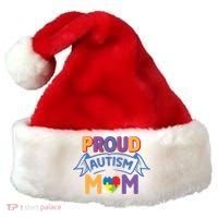 Proud Autism Mom Awareness Gift Santa Hat thumb 0