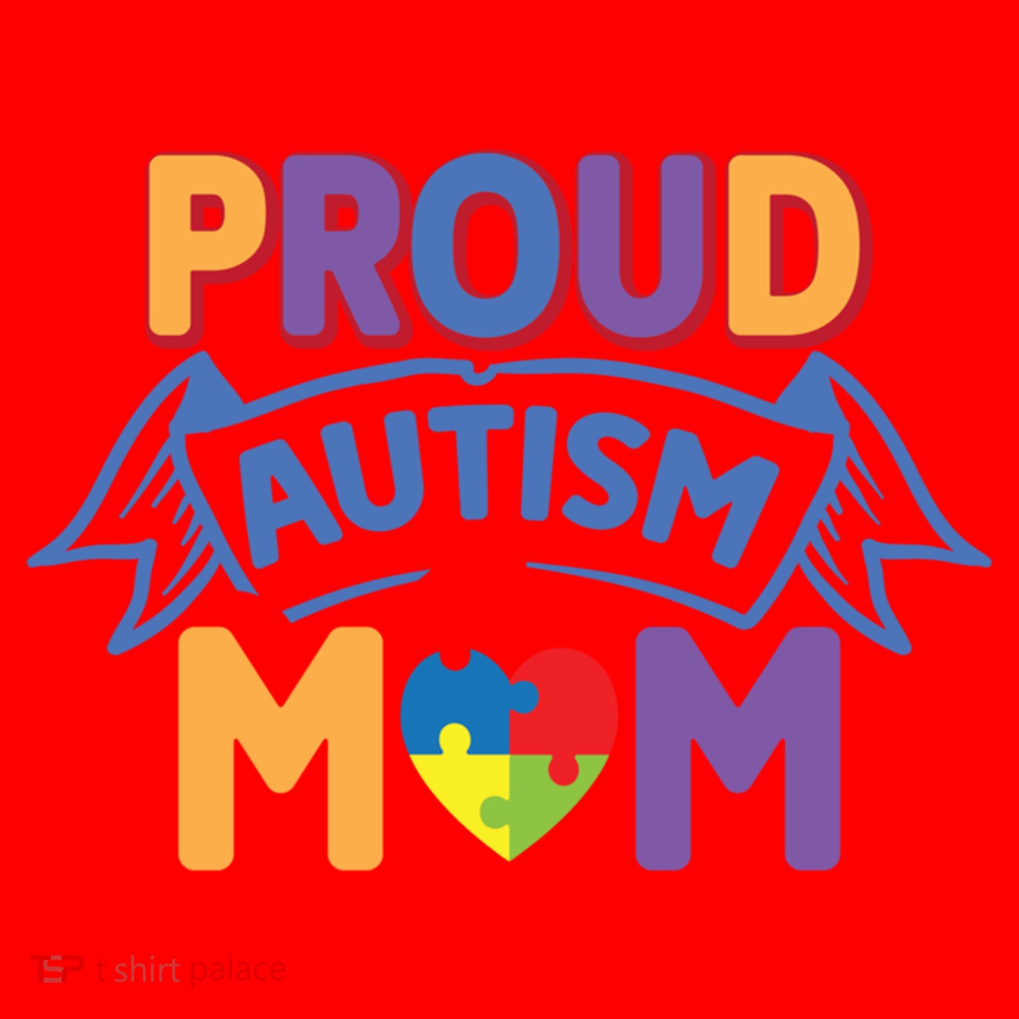 Proud Autism Mom Awareness Gift Santa Hat