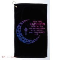 Pride Alhamdulillah Muslim Holidays Islamic Quote Gift Golf Towel thumb 0