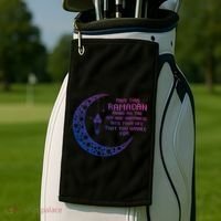 Pride Alhamdulillah Muslim Holidays Islamic Quote Gift Golf Towel thumb 2