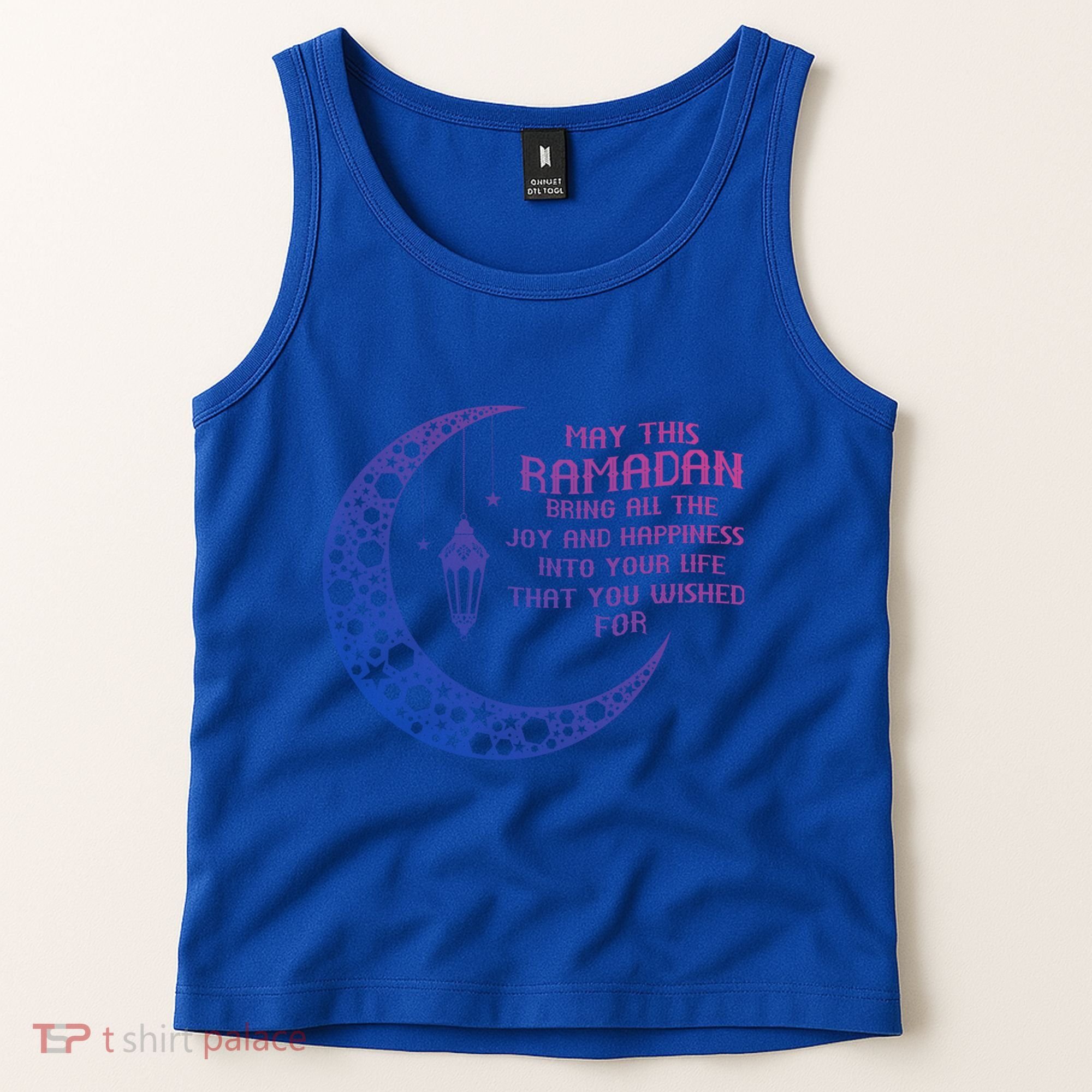 Pride Alhamdulillah Muslim Holidays Islamic Quote Gift Tank Top