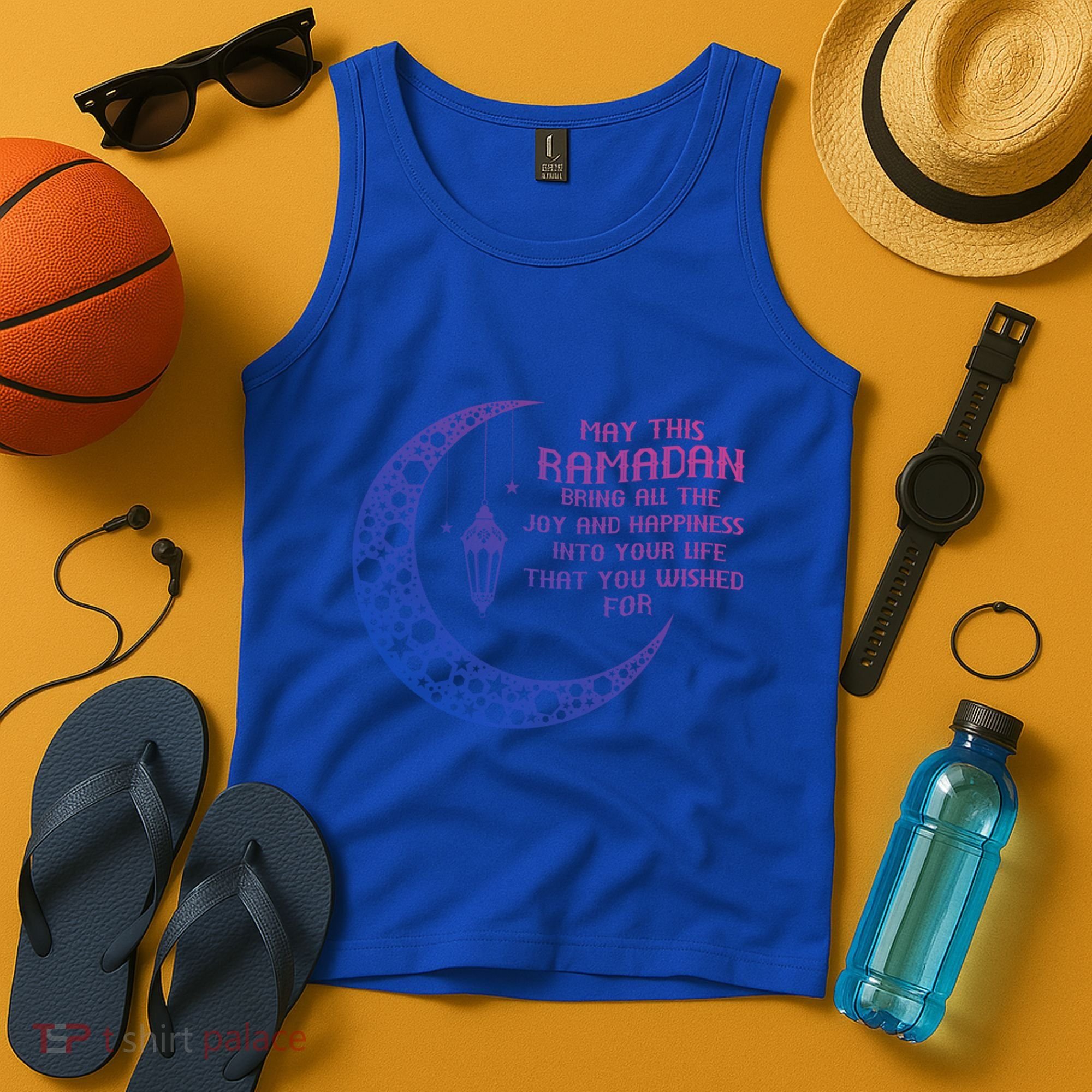 Pride Alhamdulillah Muslim Holidays Islamic Quote Gift Tank Top
