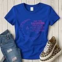 Pride Alhamdulillah Muslim Holidays Islamic Quote Gift Women's T-Shirt thumb 3