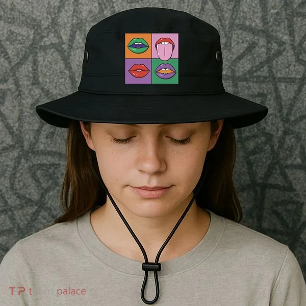 Pop Art Mouths Bucket Hat