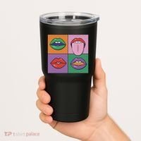 Pop Art Mouths Tumbler thumb 2