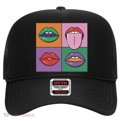 Pop Art Mouths Hat