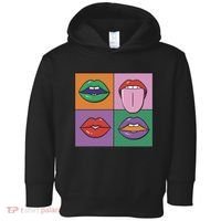 Pop Art Mouths Toddler Hoodie thumb 0