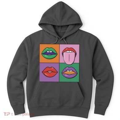 Pop Art Mouths Hoodie