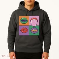 Pop Art Mouths Hoodie thumb 2