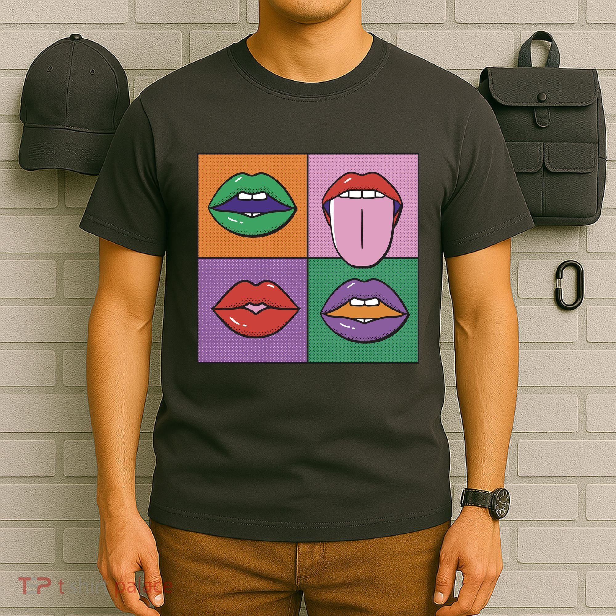 Pop Art Mouths T-Shirt