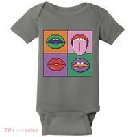 Pop Art Mouths Baby Bodysuit thumb 0
