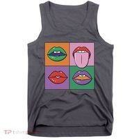 Pop Art Mouths Tank Top thumb 0