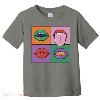 Pop Art Mouths Toddler T-Shirt