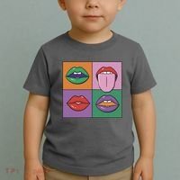 Pop Art Mouths Toddler T-Shirt thumb 2