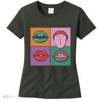 Pop Art Mouths Women's T-Shirt thumb 0