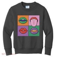 Pop Art Mouths Kids Sweatshirt thumb 0
