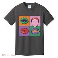 Pop Art Mouths Kids T-Shirt thumb 0