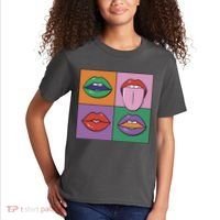 Pop Art Mouths Kids T-Shirt thumb 2