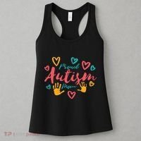 Proud Autism Mom Handprints Women's Tank Top thumb 3