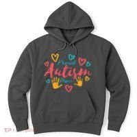 Proud Autism Mom Handprints Hoodie thumb 0