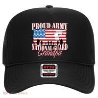 Proud Army National Guard Grandpa Grandparents Day Hat thumb 0