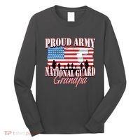 Proud Army National Guard Grandpa Grandparents Day Long Sleeve Shirt thumb 0