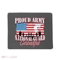 Proud Army National Guard Grandpa Grandparents Day Mousepad thumb 0