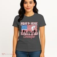 Proud Army National Guard Grandpa Grandparents Day Women's T-Shirt thumb 4