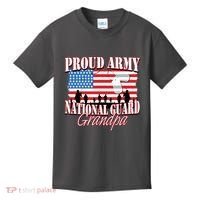 Proud Army National Guard Grandpa Grandparents Day Kids T-Shirt thumb 0