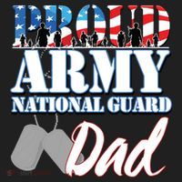 Proud Army National Guard Dad Fathers Day Women's Sweatshirt thumb 2