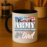 Proud Army National Guard Dad Fathers Day Coffee Mug thumb 4