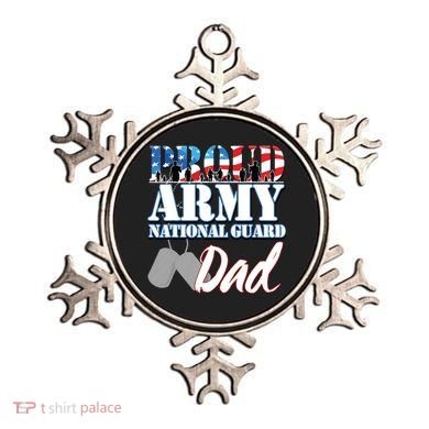 Proud Army National Guard Dad Fathers Day Ornament