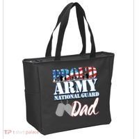 Proud Army National Guard Dad Fathers Day Tote Bag thumb 2