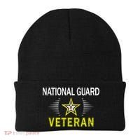 Proud Army National Guard Dad Veterans Day Gift Beanie thumb 0
