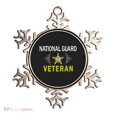Proud Army National Guard Dad Veterans Day Gift Ornament