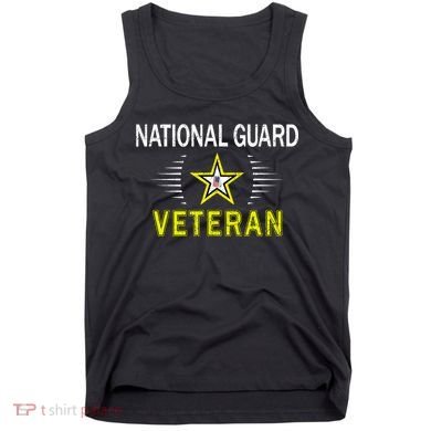 Proud Army National Guard Dad Veterans Day Gift Tank Top