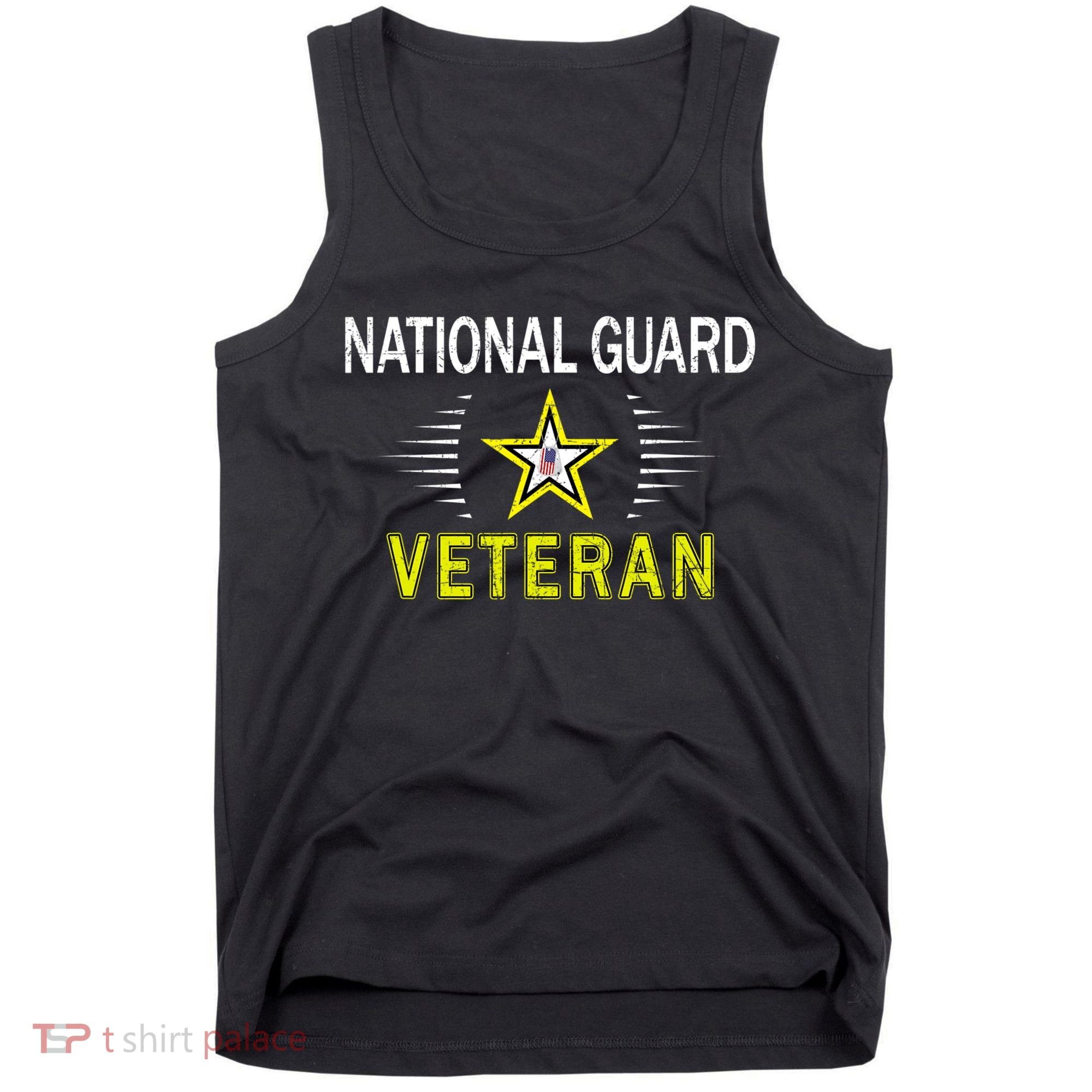 Proud Army National Guard Dad Veterans Day Gift Tank Top