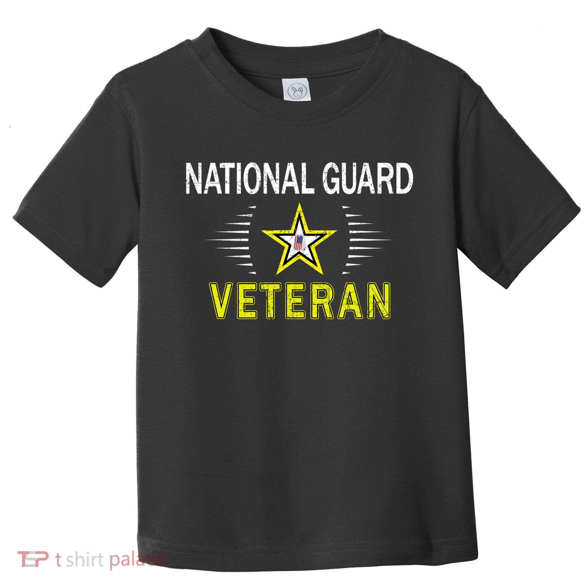 Proud Army National Guard Dad Veterans Day Gift Toddler T-Shirt