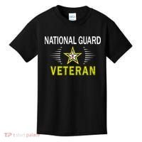 Proud Army National Guard Dad Veterans Day Gift Kids T-Shirt thumb 0
