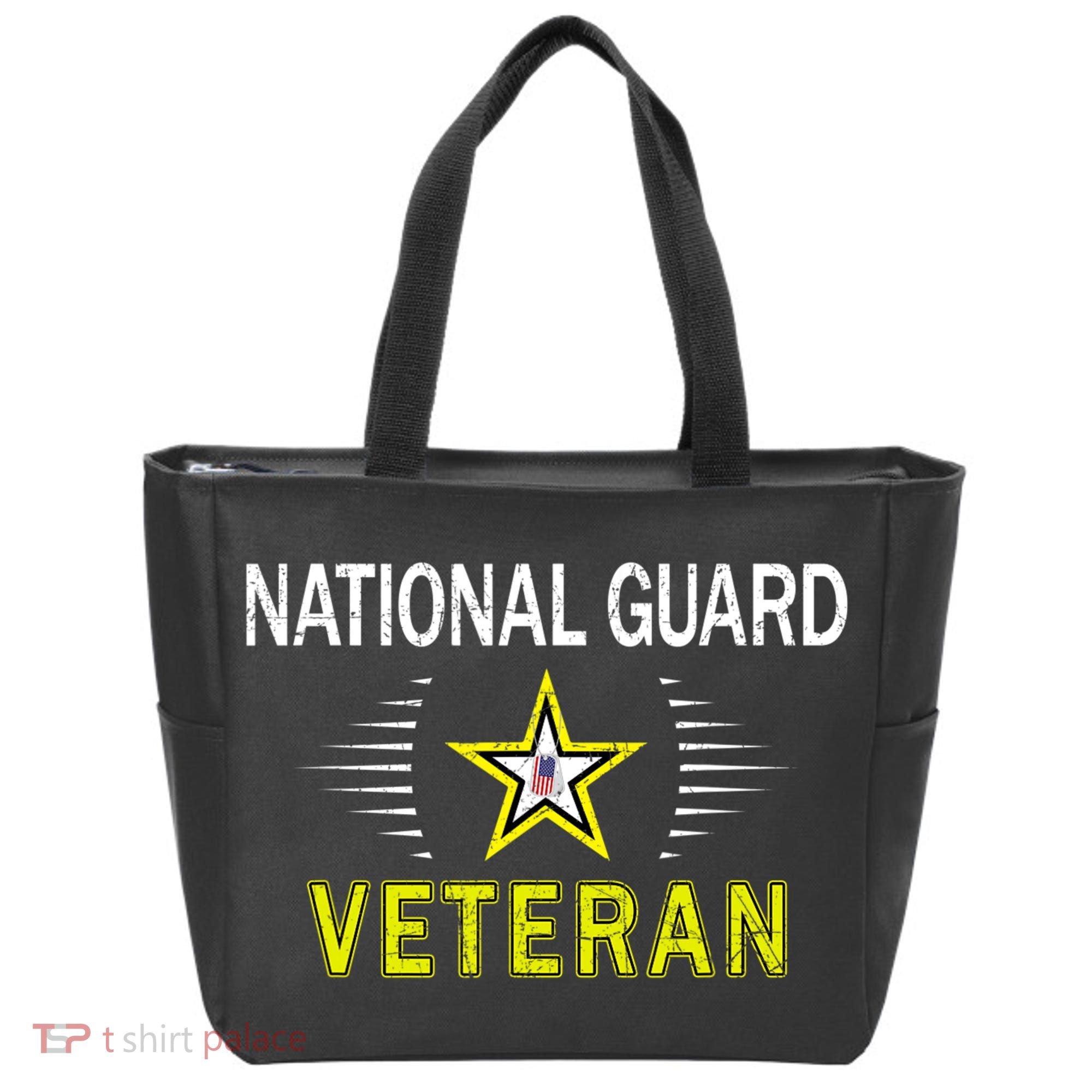 Proud Army National Guard Dad Veterans Day Gift Tote Bag