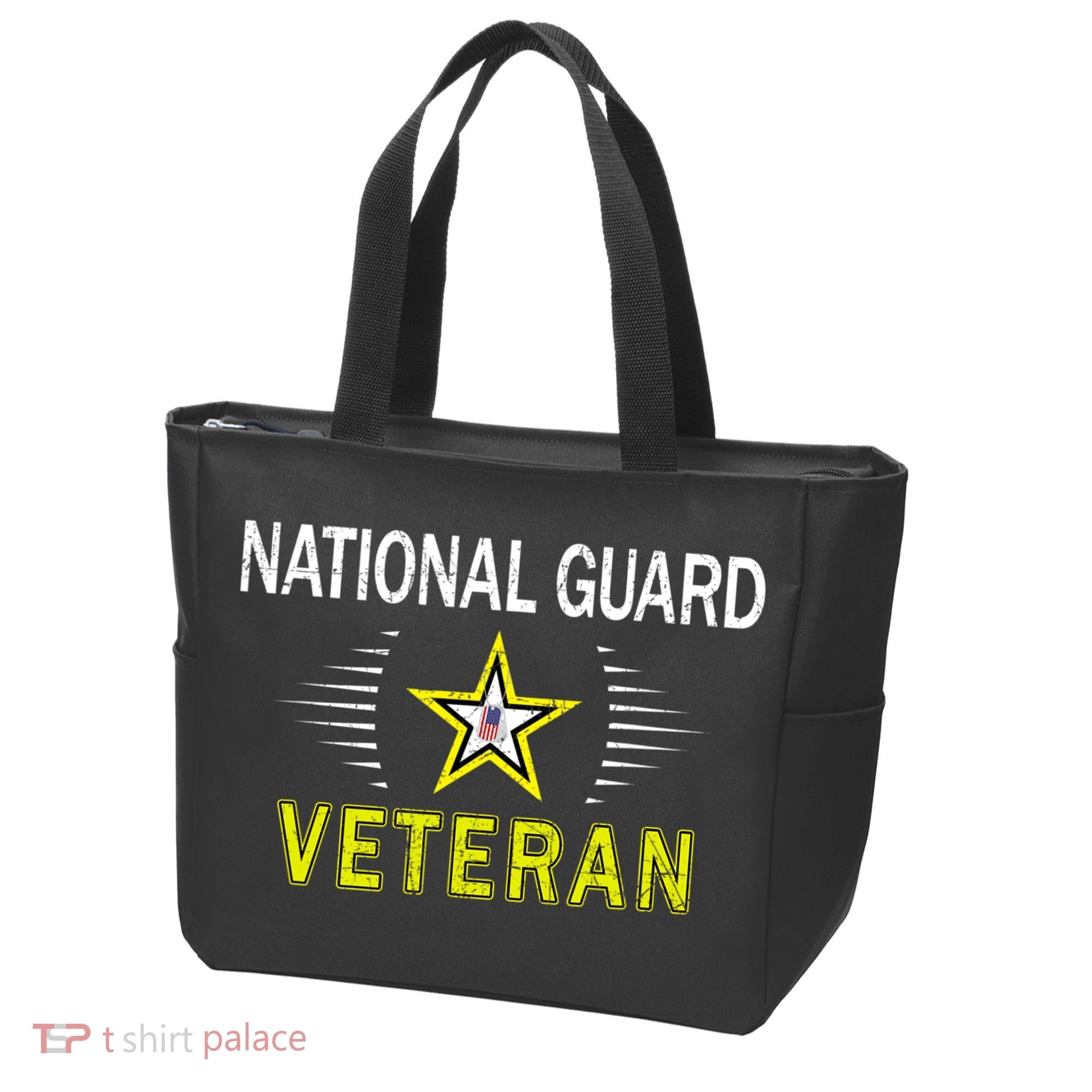 Proud Army National Guard Dad Veterans Day Gift Tote Bag