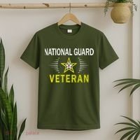 Proud Army National Guard Dad Veterans Day Gift T-Shirt thumb 2