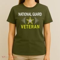 Proud Army National Guard Dad Veterans Day Gift T-Shirt thumb 4