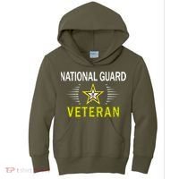 Proud Army National Guard Dad Veterans Day Gift Kids Hoodie thumb 0