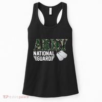 Proud Army National Guard Military Family Veteran Army Women's Tank Top thumb 0