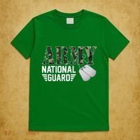 Proud Army National Guard Military Family Veteran Army T-Shirt thumb 5
