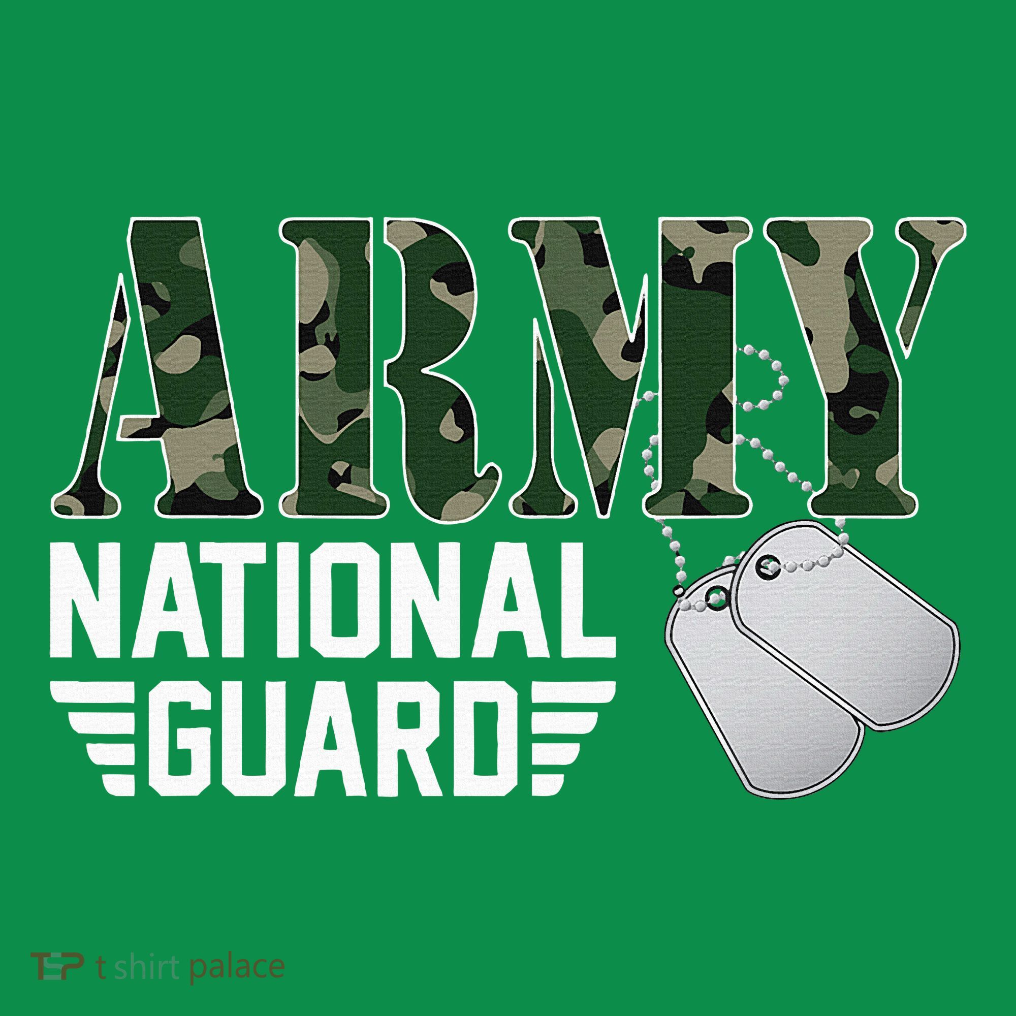 Proud Army National Guard Military Family Veteran Army T-Shirt