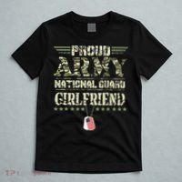 Proud Army National Guard Girlfriend USA Military Veteran T-Shirt thumb 5