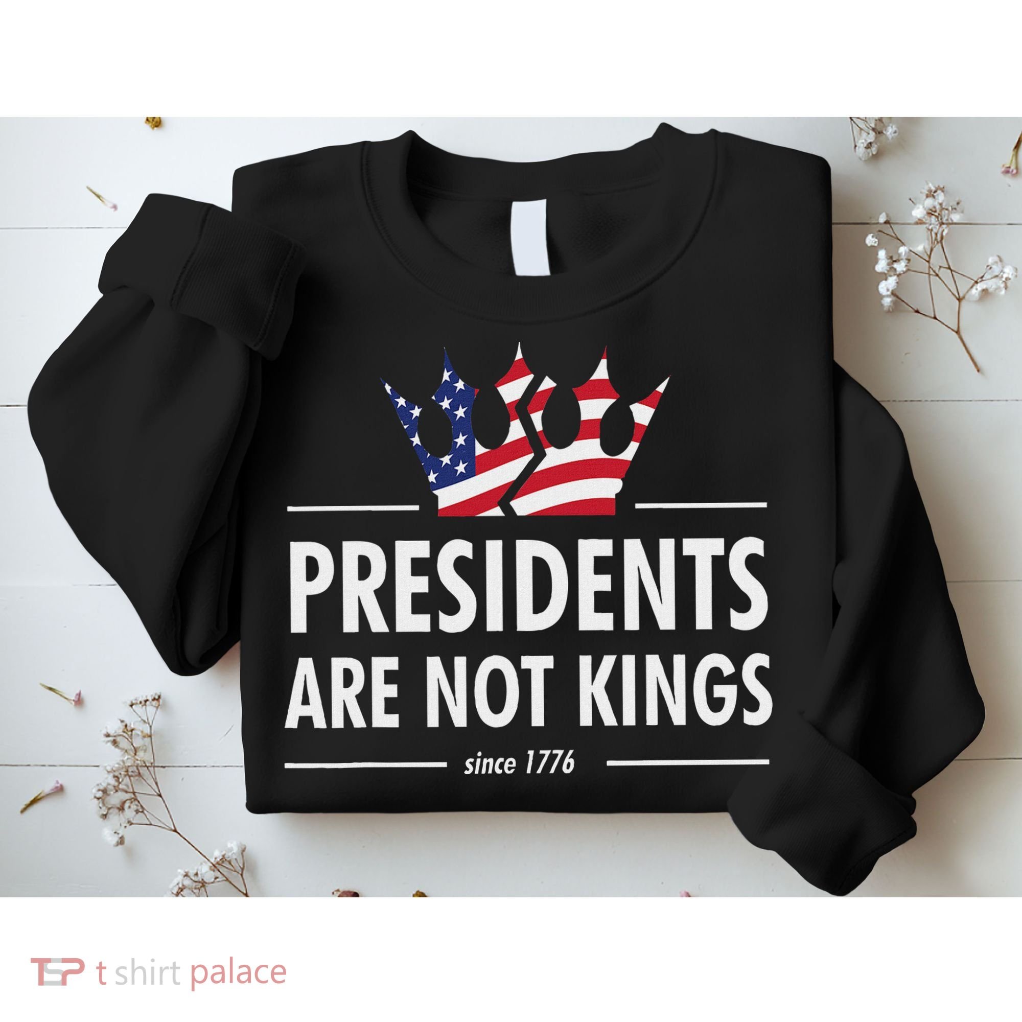Presidents Are Not Kings Usa Flag Since 1776 Sweatshirt